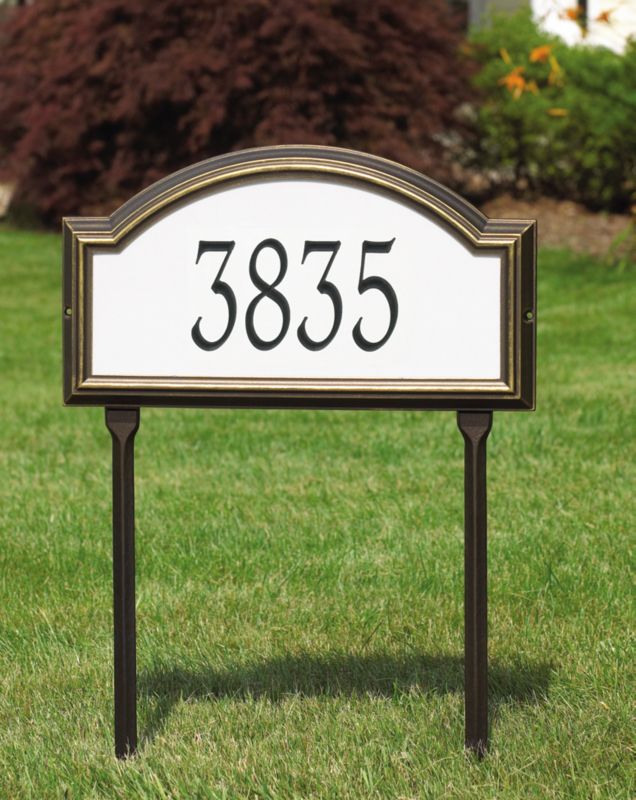 Providence Reflective Plaque Std Wall Bronze Frame