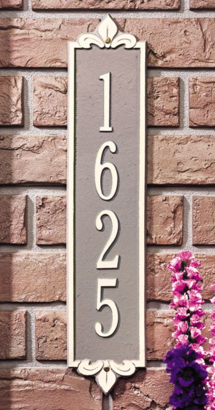 Whitehall Lyon Address Plaque