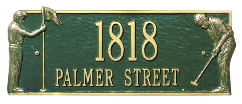 Whitehall Golf Greens Wall Plaque