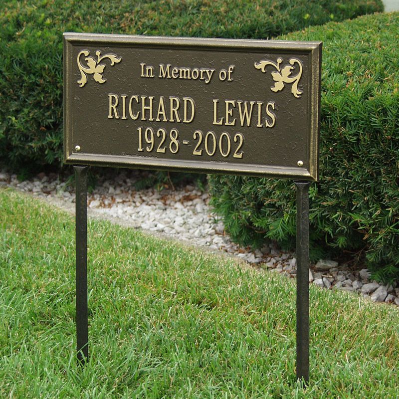 Wilmington Lawn Plaque