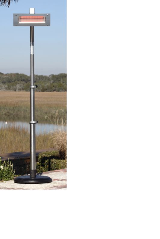 1500W Stainless Telescoping Infrared Patio Heater