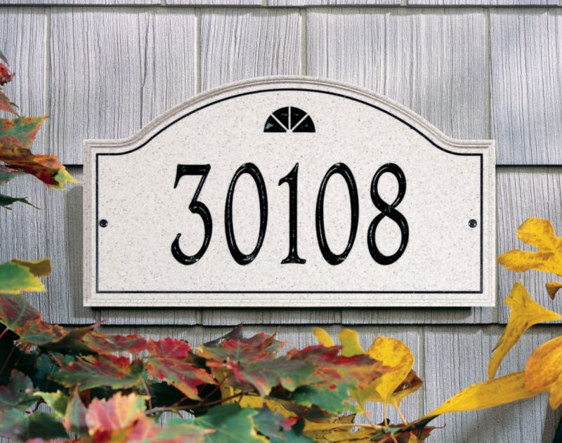 Boca Raton Carved Stone Wall Plaque