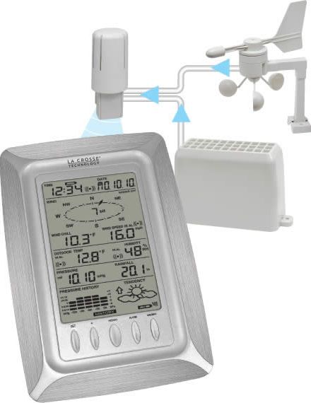 La Crosse WS-1612AL-IT Professional Weather Center