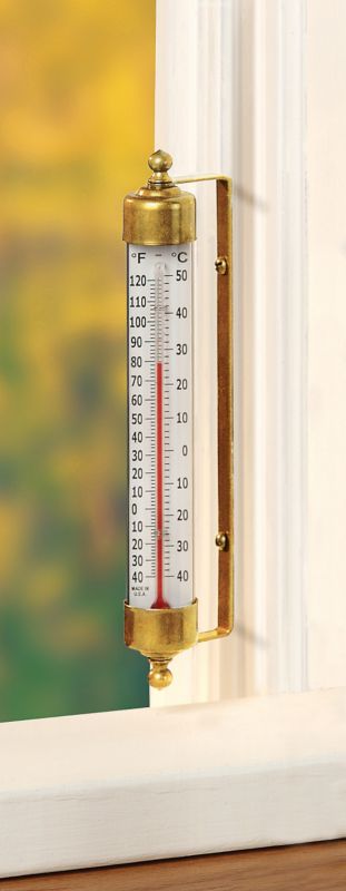 Vermont Outdoor Thermometer 7.5 Inch