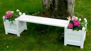 Planter Seat With Planters