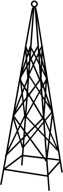 Austram Pyramid Metal Trellis 36 inch
