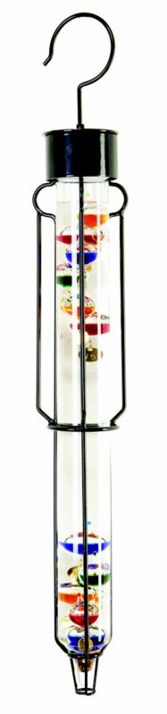 25 Inch Outdoor Liquid Galileo Thermometer