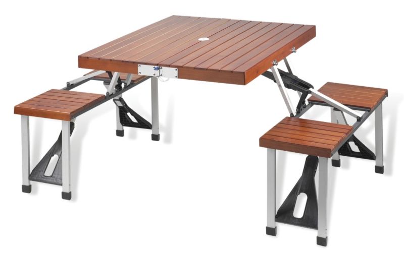 Portable Wooden Picnic Table