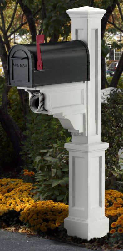 Dover Mailbox Post Clay