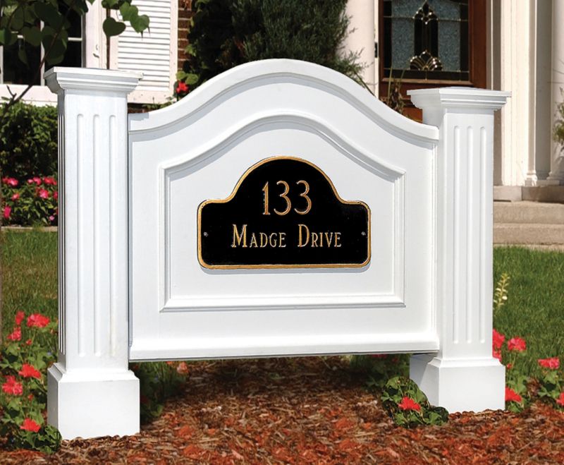 Nantucket Address Sign