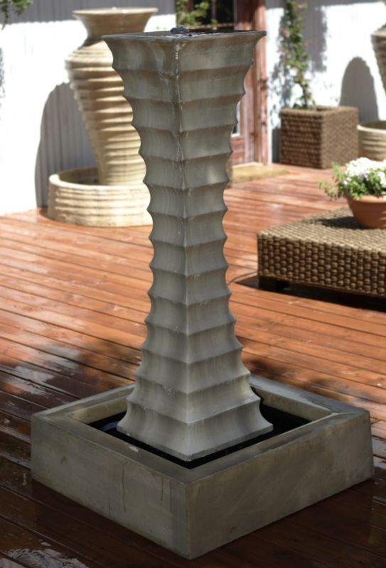 Square Scallop Fountain