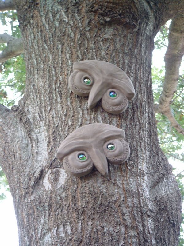 Mr and Mrs Who Tree Face