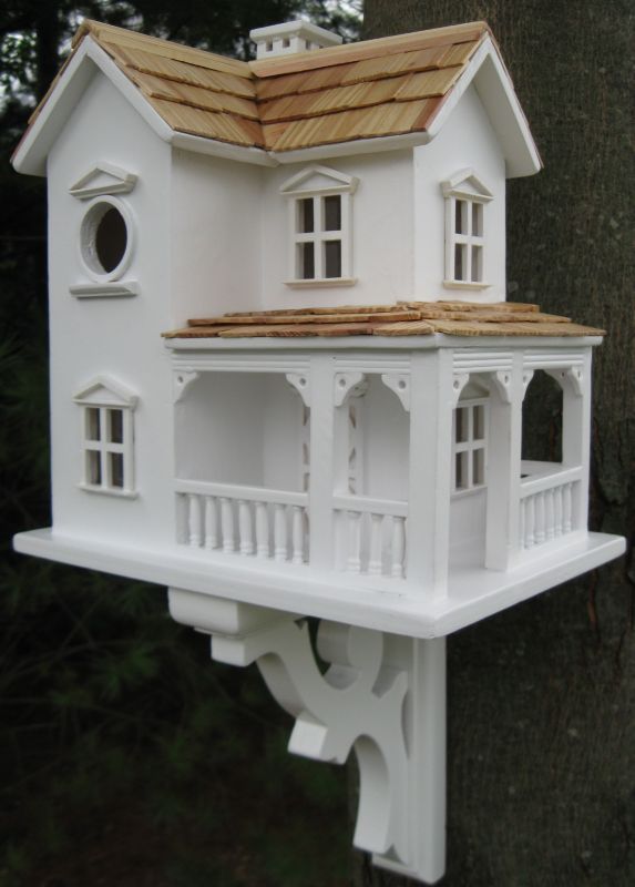 Home Bazaar Prairie Farmhouse Birdhouse With Mounting Bracket