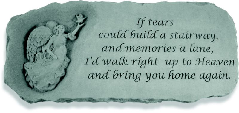 If Tears Could Angel Bench