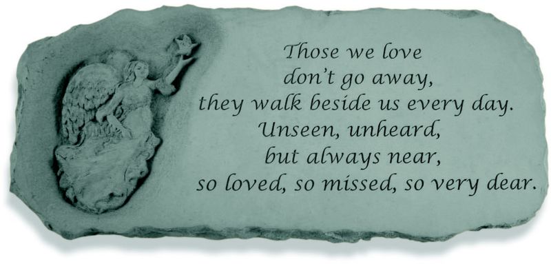 Those We Love Angel Bench