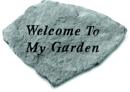 Welcome to My Garden Rock