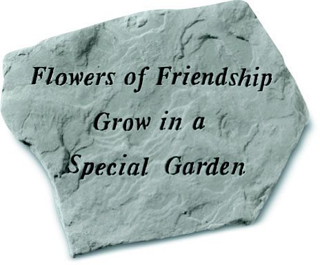Flowers of Friendship Accent Rock