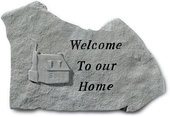 Welcome To Our Home Accent Rock