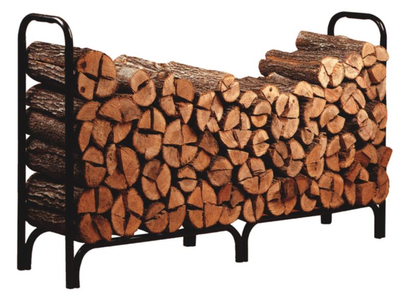 8Ft. Deluxe Log Rack W/Cover