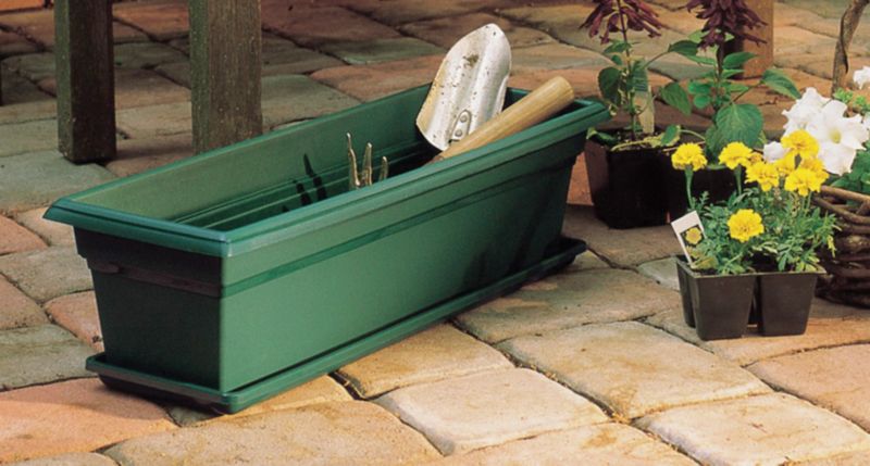 Countryside Plant Boxes 24 Inch White