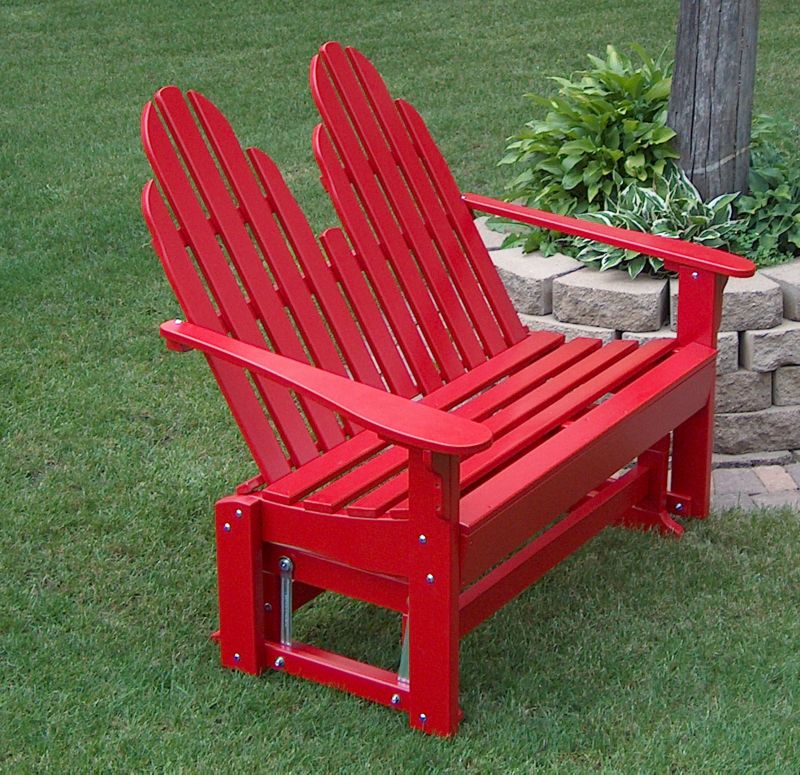 Adirondack Glider Blue