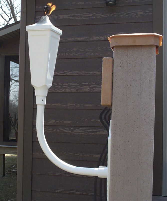 Scone Torches 2 Pack Sand Stone