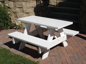 4ft Kids Picnic Table