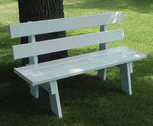 PVC Park Bench