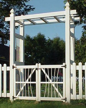Courtyard Arbor Gate