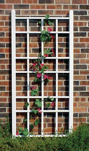 Dura-Trel Cottage Vinyl Wall Trellis Mocha