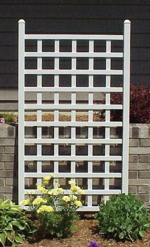 Dura-Trel Country Garden Vinyl Trellis