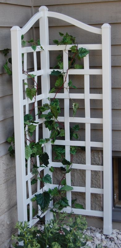 Dura-Trel Oxford Vinyl Corner Trellis