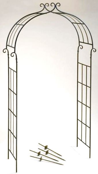 Candy Cane Metal Arch
