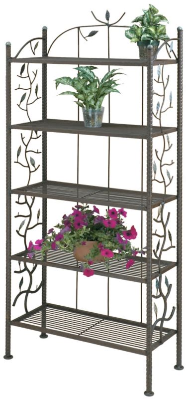 Vine & Leaf Bakers Rack
