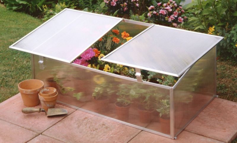 Halls Single Poly Cold Frame
