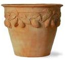 Citrus Fiberglass Terra Cotta Planter