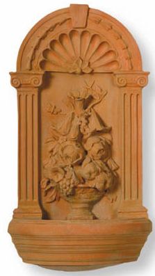 Dutch Master Fountain in Terracotta Finish
