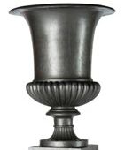 Ewhurst Urn in Faux Lead Finish