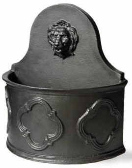 Hampton  Fountain in Faux Lead Finish
