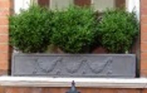 Swag Fiberglass Window Box