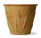 Terra Cotta Fern Fiberglass Planter