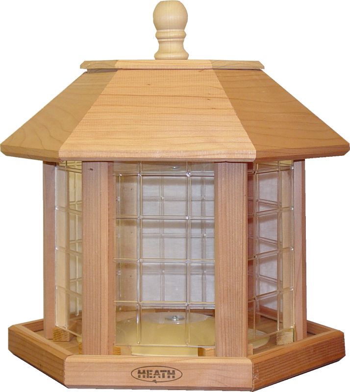 Le Grand Gazebo Bird Feeder - Natural Cedar