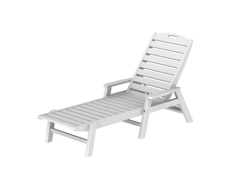 Polywood Nautical Chaise Lounge