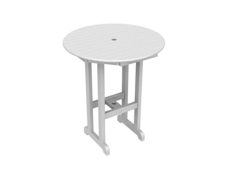 Polywood Round Bar Table