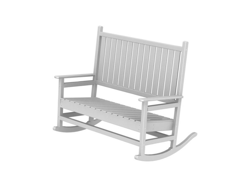 Polywood Traditional Double Rocker Teak