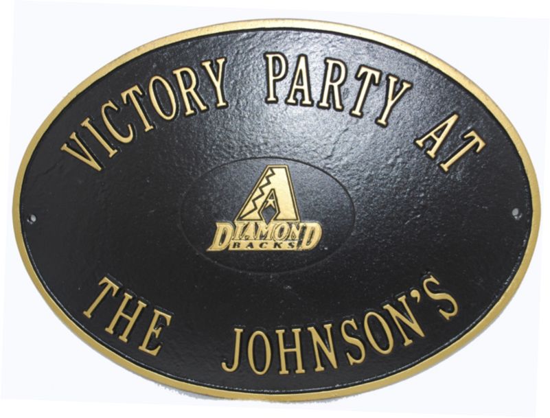 NFL Victory Oval Plaque