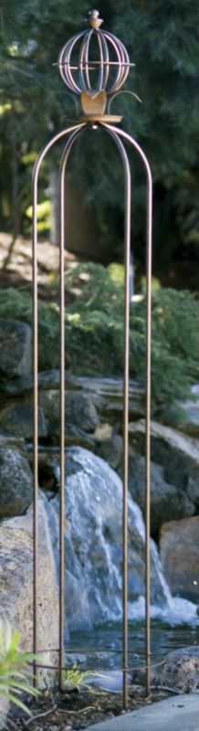 H. Potter Garden Pillar Metal Trellis