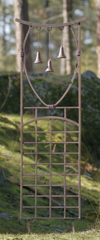 H. Potter Oriental Bell Metal Garden Trellis