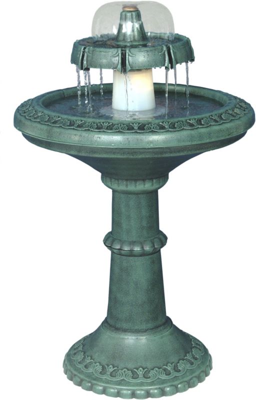 Fountain with Light