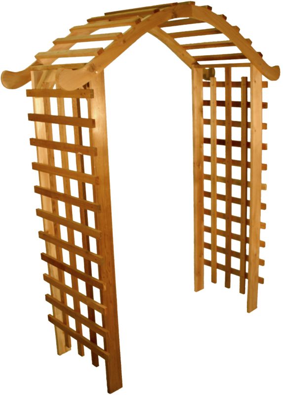 Aquila Cedar Products Pagoda Cedar Arch Arbor